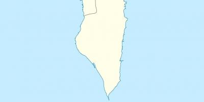 Karte Bahreina kartes vektoru