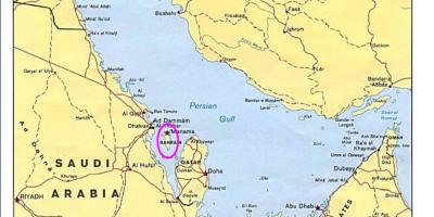 Karte salas Bahreina 